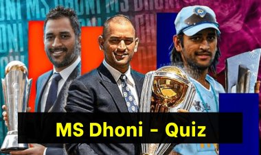 The Ultimate Mahendra Singh Dhoni Trivia Quiz | 10 Questions