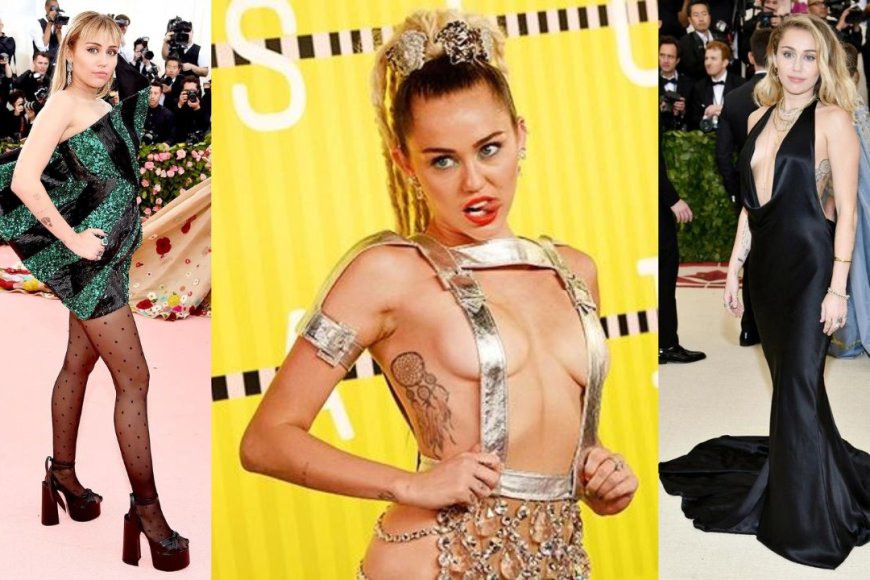 Miley's Most Iconic Red Carpet Outfits