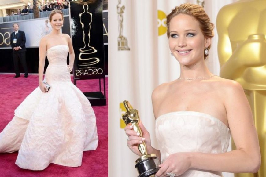 Jennifer Lawrence's 2013 Oscars