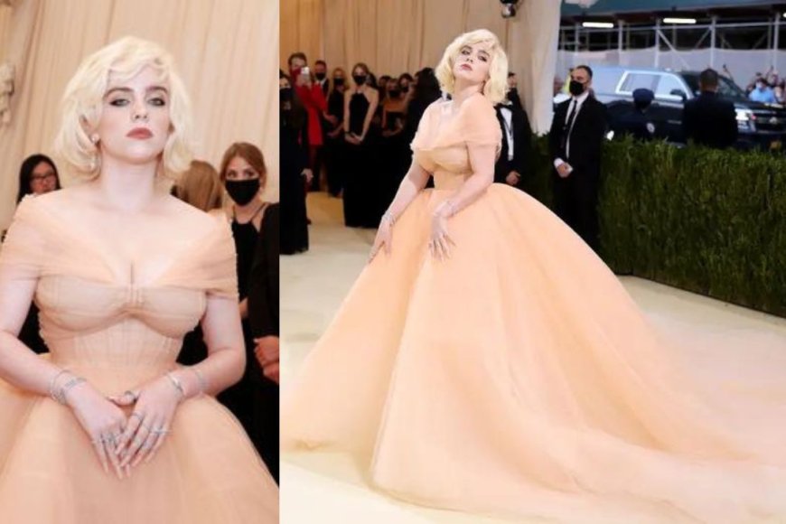 2021 Met Gala Marilyn Monroe-inspired Dress