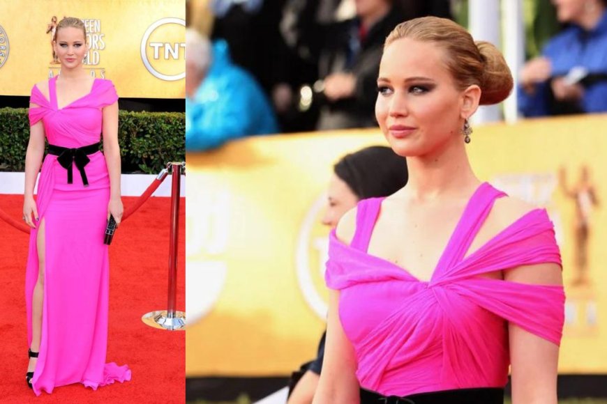 Ralph Lauren Collection Cutout Dress at the 2011 Screen Actors Guild Awards