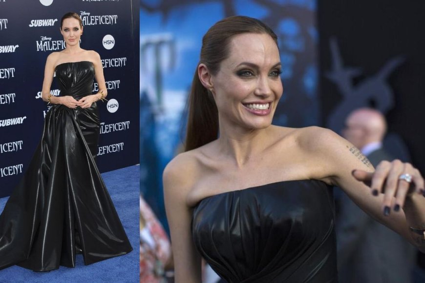 The 2014 Maleficent Premiere Gown