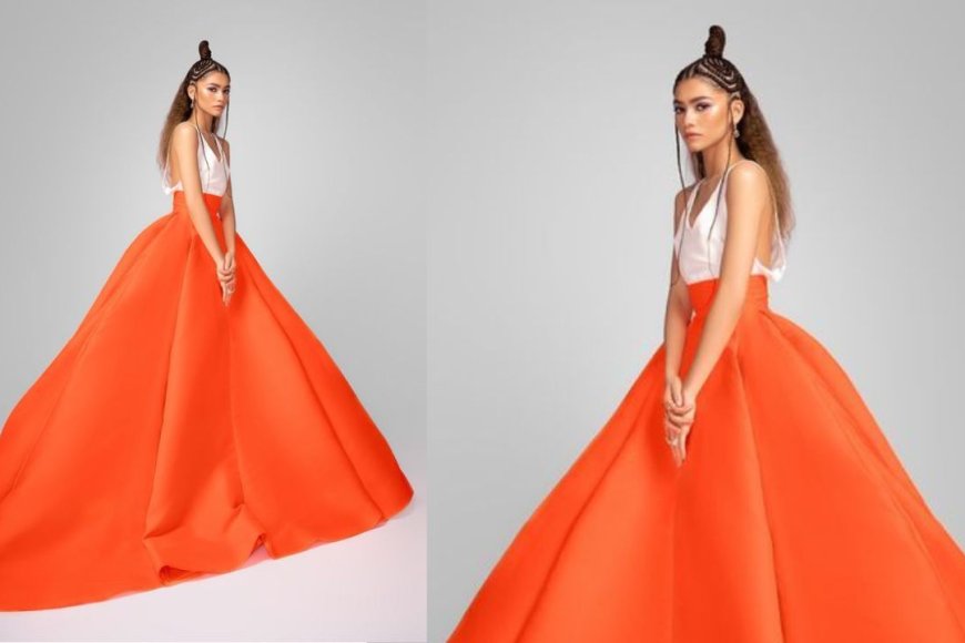 The 2021 Critics' Choice Awards Gown