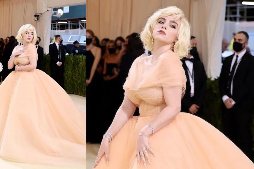 The 2021 Met Gala Marilyn Monroe-inspired Ball Gown