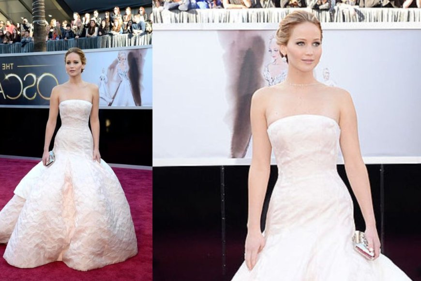2013 Oscars Dior Haute Couture Ball Gown