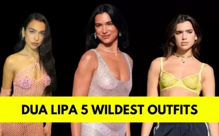 Dua Lipa's Top 5 Wildest Outfits of All Time