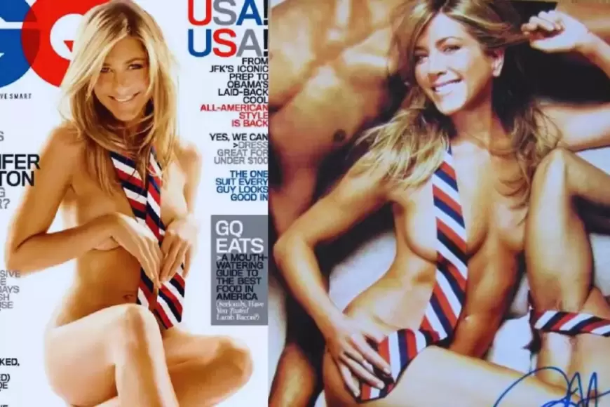 Jennifer Aniston showed off her ultra toned body in a GQ