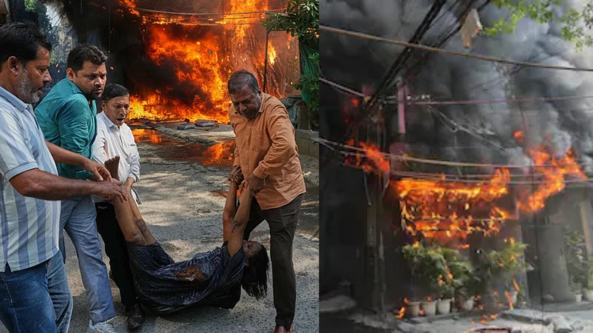 Delhi Restaurant Fire: A Normal Morning Turned Into a Tragedy Within Minutes in Malviya Nagar