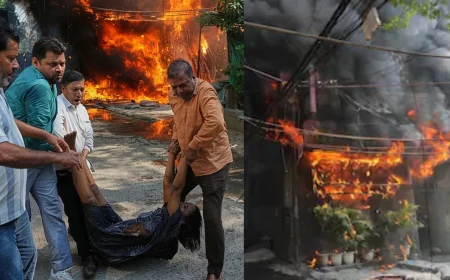 Delhi Restaurant Fire: A Normal Morning Turned Into a Tragedy Within Minutes in Malviya Nagar